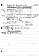 Physics I - Chapter 25 Notes