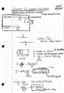 Physics I - Chapter 27 Notes