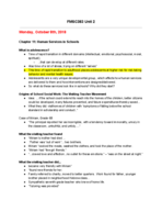 Week of 10/8 Notes