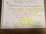 US History (post civil war) In-Class Notes: week 8
