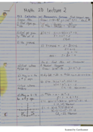 Week 2 Multivariable Calculus