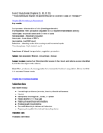 Study Guide for Exam 2