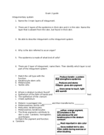 Exam 2 study guide