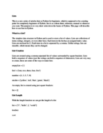 CSCI 100 study guide for test 2