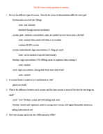 exam 3 study guide