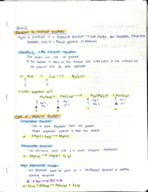 Chem 1110 week 7 notes