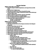 Organic Bio Chem Exam 3 Study Guide