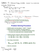 Physics 201, week 6 notes