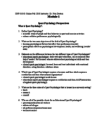 Modules 1-3 