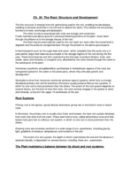 Unit 8 Week 8 notes