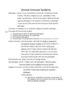 BIOL 142 Week 8 Notes