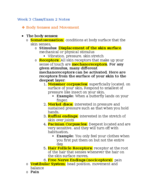 Week 3 Class Notes for Exam 2
