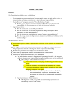 Module 3 Study Guide