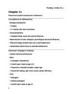 DEP Chapter 11 Notes 