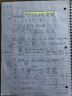 Math 009C, Week 1 Notes