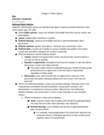 Week 6 Notes