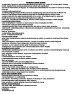 Research Methods Notes 10/10-10/29