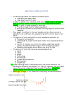 AREC365 WEEK9 NOTES