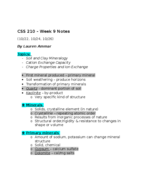CSS 210 Week 9 Notes