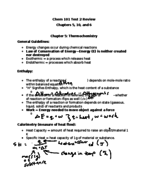 Chem 101 Test 2 Study Guide