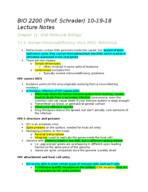 10-19-18 Lecture Notes