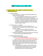 Week 8 Notes JOUR 3030