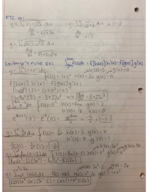 Math 007B Study guide part 2