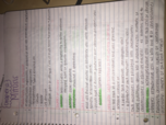 Bio 203 Week 9 Class Notes 