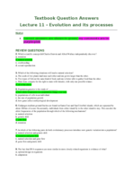 Principles of Biology Final Exam Guide