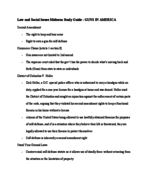 Law and Social Issues Midterm Study Guide 