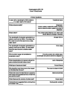 Oceanography 150 Exam 3 Study Guide