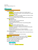 PSY 335 Week 10 notes