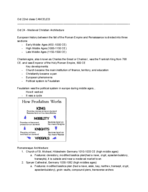 All class notes beyond midterm