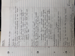 Italian 110 Week 5 Notes