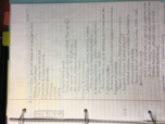 Week 12 notes