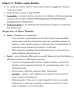 Intro to Political Science Week 9 Notes