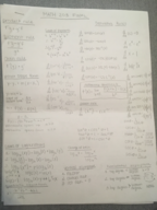 Math 203 Study Guide