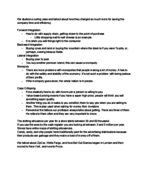 Class Notes