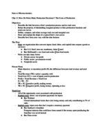 Intro to Microeconomics, Week 10