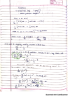 PHY 151 Week 8 notes