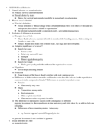 Animal Behavior Week 9 notes