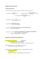 Working Capital Management Exam TWO study guide
