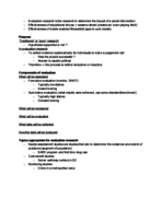 Research Methods - Class Notes week 13