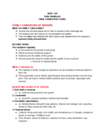 AHSC 319 FINAL EXAM STUDY GUIDE
