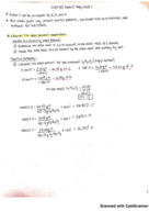 Chem 103 Exam 3 Study Guide 