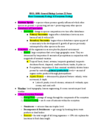 BIOL 1050: General Bio Lecture Notes