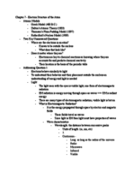 Beginning of Chapter 7 notes