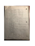 Bio 230 Week 14 Notes