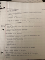BIO 110 Notes, Week 16