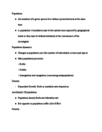 Ecology of South Florida Final Exam